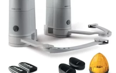 Ce contine un kit de automatizare porti batante cu brat articulat KING GATES MINIMODUS?