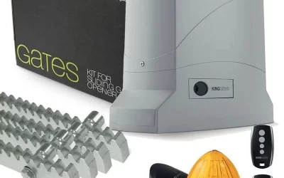 Kit automatizare poarta culisanta 600 kg + 4m cremaliera, King Gates