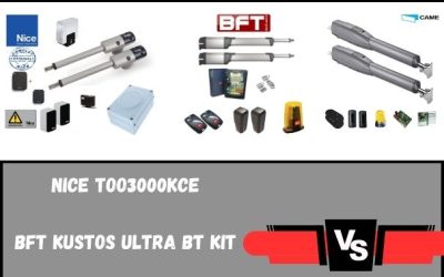 Nice TOO3000 vs BFT Kustos Ultra BT A25 vs Came Ats 8K01MP-023: Care este cel mai bun kit de automatizare?